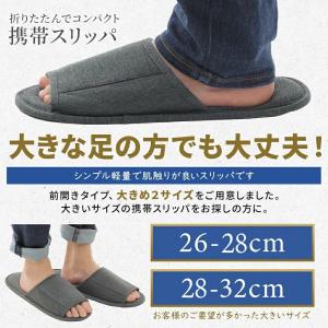 スリッパ メンズ 大きい おしゃれ 室内 携帯...の詳細画像2