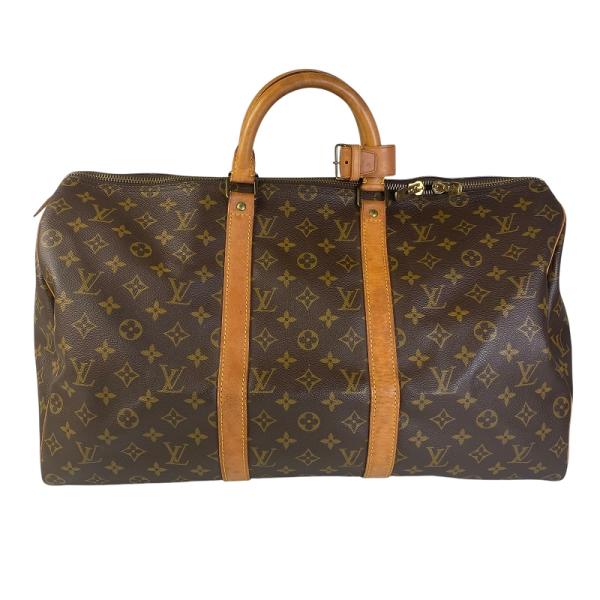【最終処分SALE】LOUIS VUITTON ルイヴィトンモノグラム キーポル50 PVC ボスト...