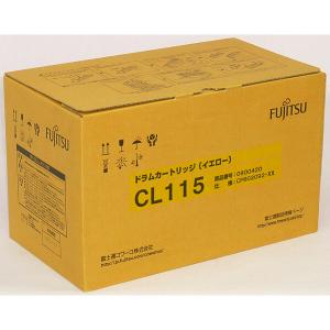 FUJITSU ドラムカートリッジ CL115 トナーカートリッジセット 富士通（FUJITSU） FUJITSU CL115 ブラック 純正 ドラムカートリッジ