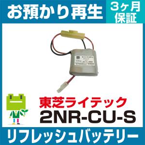 2NR-CU-S 東芝ライテック  非常灯・誘導灯用バッテリー リフレッシュ（純正品お預かり再生/セル交換）｜ecosol