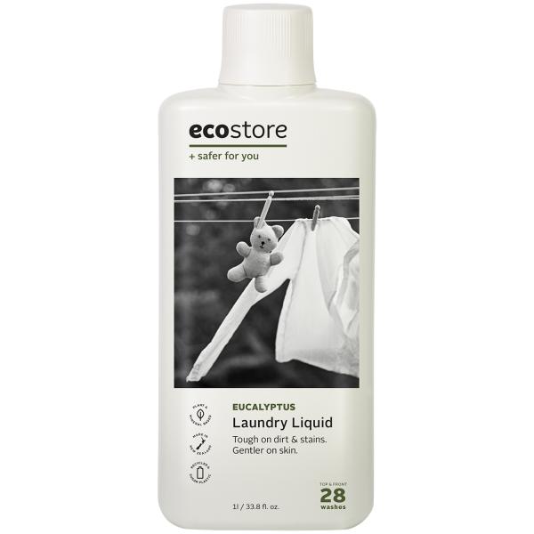 エコストア ecostore ランドリーリキッド ＜ユーカリ＞ 1L 洗濯洗剤 液体 ナチュラル