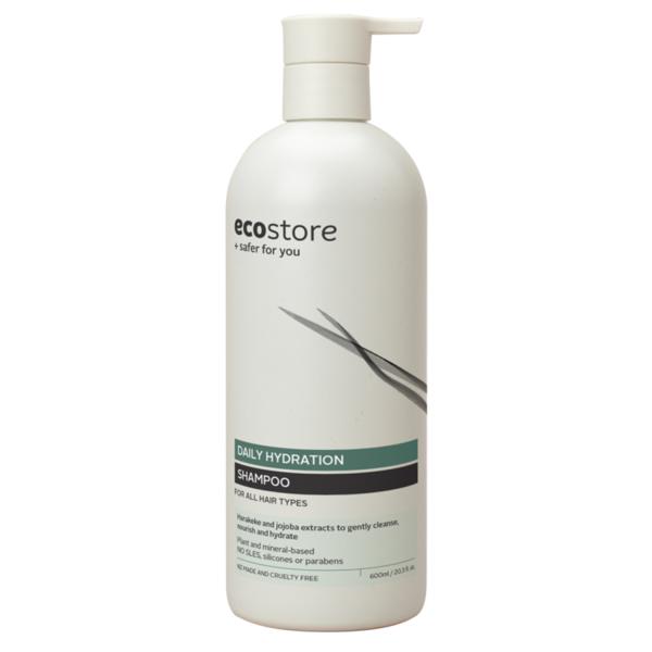 ecostore シャンプー モイスト 600mL オレンジ ジンシャー