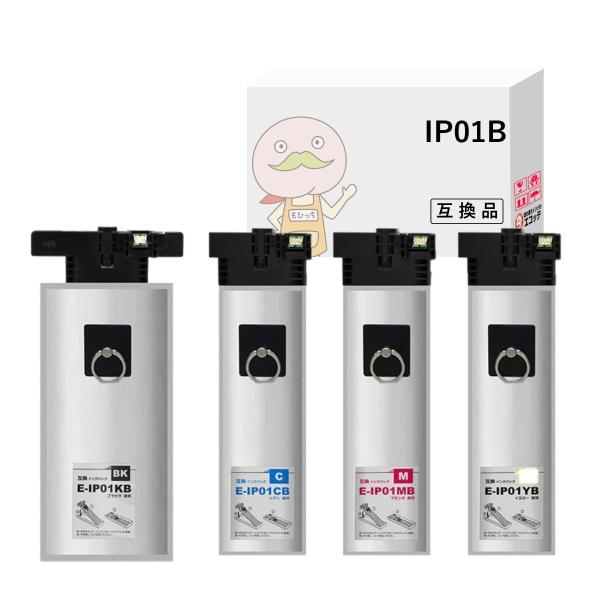 エコッテ IP01B EPSON ( エプソン )用 互換インクカートリッジ 4色 ┃  PX-M8...