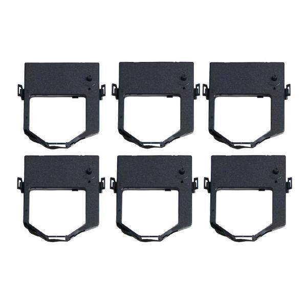 エコッテ JFQC0005205 東芝テック用 インクリボンカセット 黒 6個 ┃  SJ-3300...