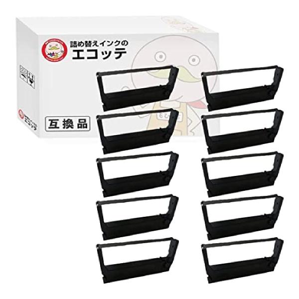 エコッテ TY-1166B/TY1166B SHARP ( シャープ )用 インクリボンカセット 黒...