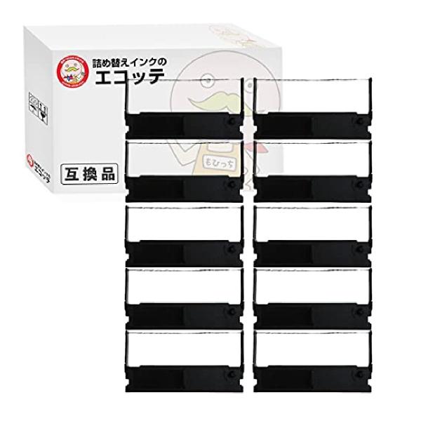 エコッテ TY-129AB/TY129AB SHARP ( シャープ )用 インクリボンカセット 黒...