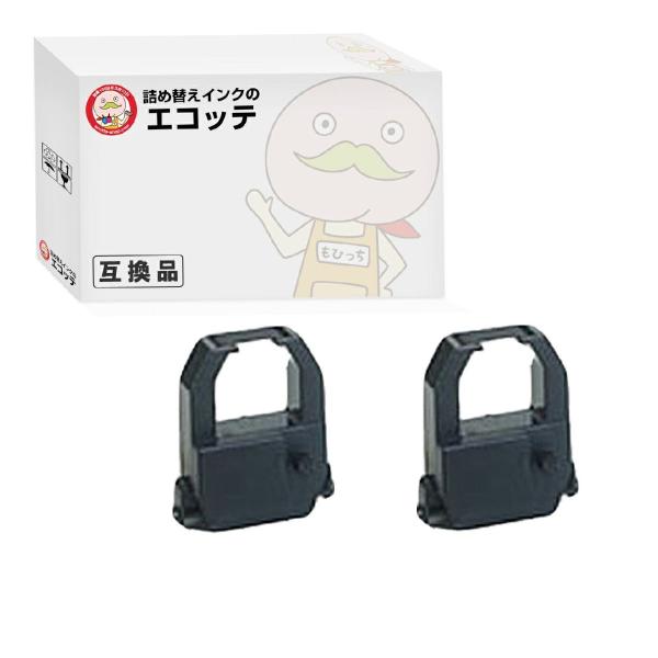 エコッテ IR-30B OBC ( オービック )用 インクリボンカセット 黒 4個 ┃  OTX-...