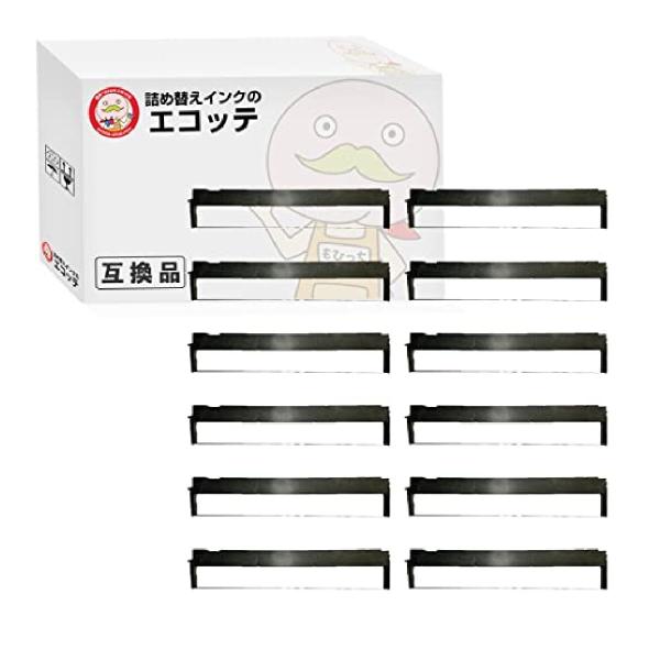 エコッテ PC-PR201G-01/EF1297B NEC ( 日本電気 )用 サブリボン 黒 12...