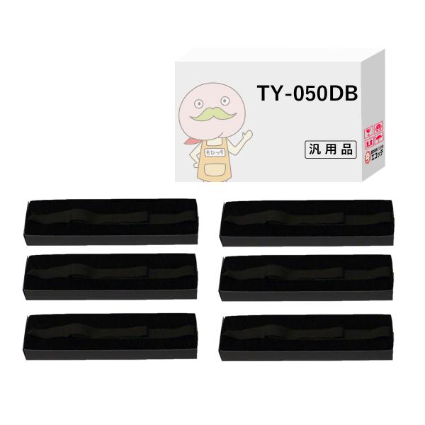 エコッテ TY-050DB SHARP ( シャープ )用 サブリボン 黒 6個 ┃  WD5800...