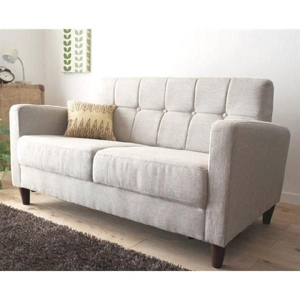 ソファー ソファ 2人 2人掛け 2Ｐ 2人用 キューブ（３色対応）※スツール別売