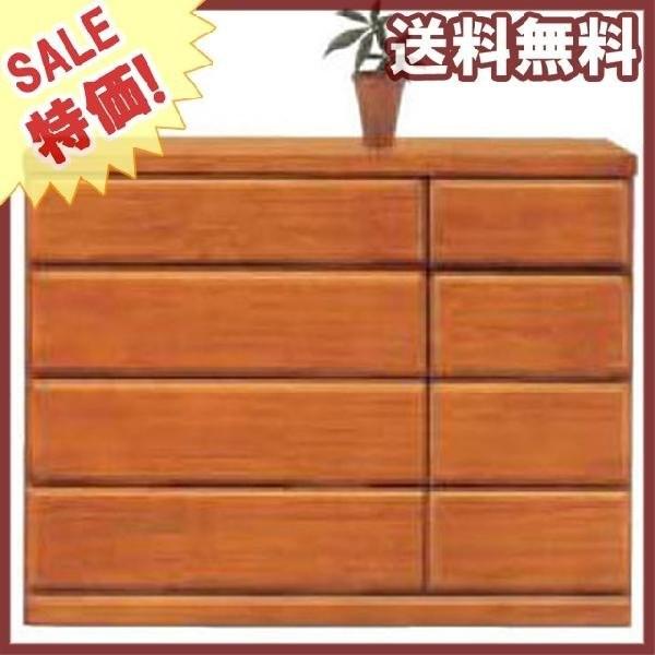 チェスト 完成品 整理ダンス タンス たんす だんす 木製 ローチェスト ナチュラル 120マックス