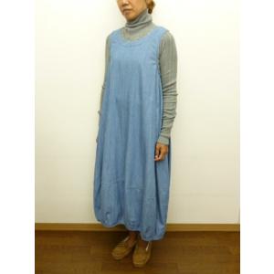 ディージーワイ　D*g*y　dgy 　ワンピース　ノースリーブ　ジャンパースカート　バルーン　デニム