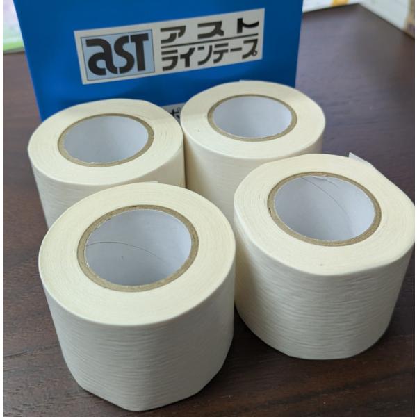 S40 バドミントン向けアストラインテープS40(40mm幅×18m×4巻入） 規格：40mm幅×1...