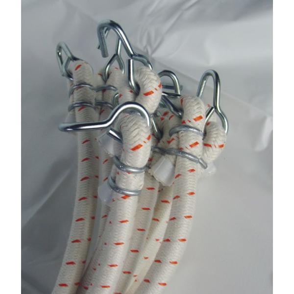 TP2243_10  トランポリンゴムケーブル（全長33cm）×10本組 規格：約33cm(ゴム部分...