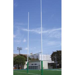 GL-304（E） ラグビーゴールポスト（抜差式）アルミ製　地上12m　ポールΦ80、クロスバーΦ8...