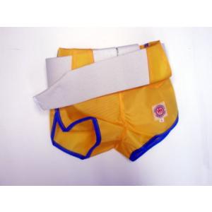 MTPJS マイティパンツ児童用（Sサイズ）-相撲まわし帯長さ90cm 色：イエロー