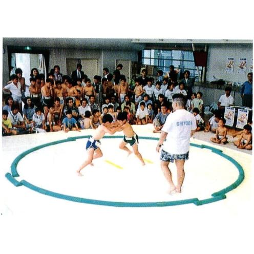 DH-ST-2 一般用室内土俵（15尺土俵・直径4.5m） 規格：土俵本体シート6.7m　土俵は直径...