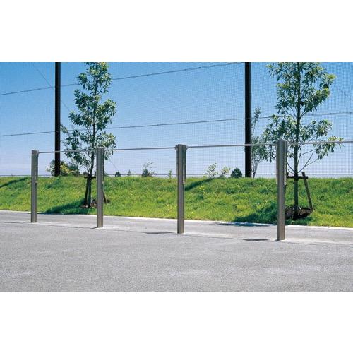 ※販売エリア制限有※ RT-E121813 低鉄棒　3連アルミ（高さ調節式）