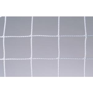 RT-N160504 サッカーゴールネット　ポリ120（白）一般用