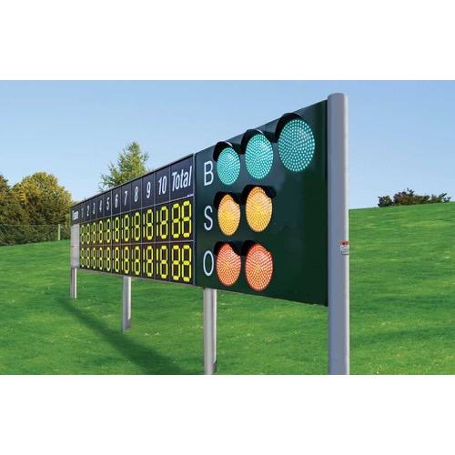 RT-S180234 デジログスコアボード固定式　BSO LED カウントボード付（野球用10回）