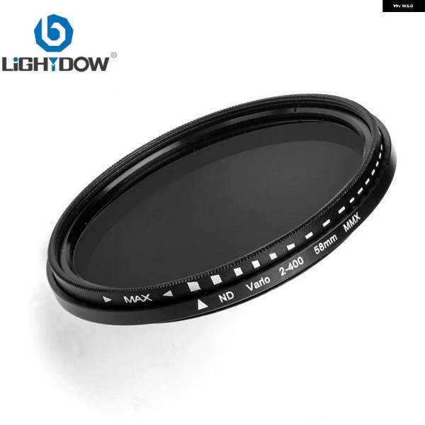 並行輸入品 LIGHTDOW ND2-400 フェーダー可変ND フィルター 52MM 55MM 5...