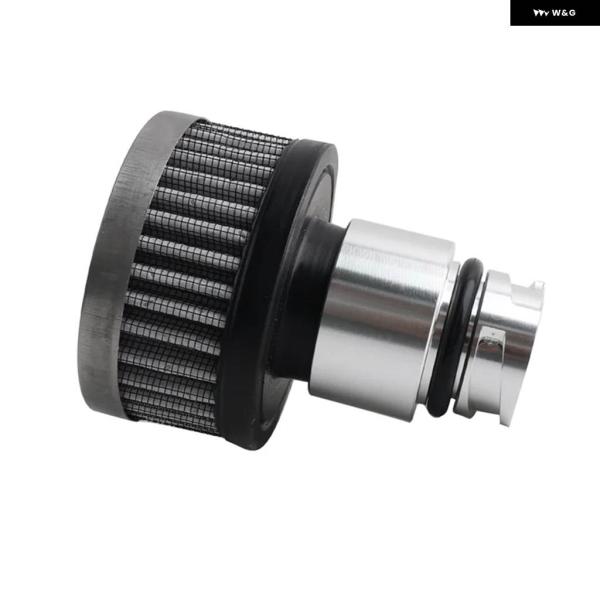 【並行輸入品】パフォーマンス ビレット アルミ バルブ カバー オイルキャップクロームブリーザーマス...