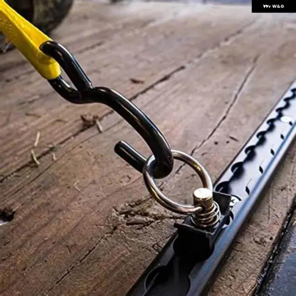 並行輸入品 カーゴ コントロール 12インチ アルミ L トラック タイダウンレール システム 4 ...