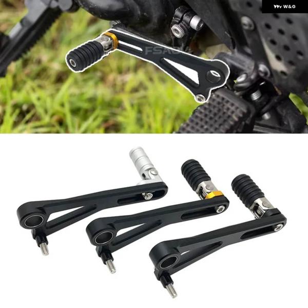並行輸入品 オートバイ アクセサリー 調整可能 折りたたみ 式ギア シフター シフト ペダル レバー...