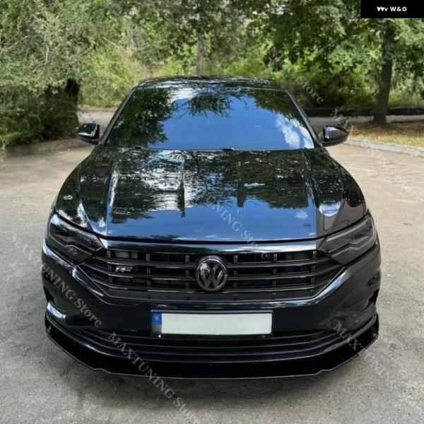 並行輸入品 MAXTON スタイル フロント バンパー リップスプリッター VW JETTA MK7...