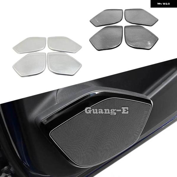 【並行輸入品】アウディ Q5 Q5L 2018 - 23 車ドア オーディオ スピーカー ホーンカバ...