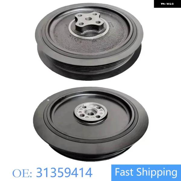 並行輸入品 クランクシャフト プーリー 振動 ダンパー ボルボ S60 XC60 S90 XC90 ...