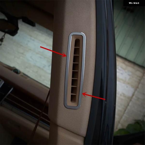 【並行輸入品】インテリア Bピラー エアコン 吹き出し口 アウトレット 装飾 カバー トリム ポルシ...