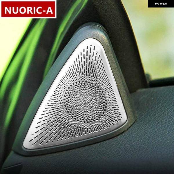 並行輸入品 ステンレス 車用Aピラー ツイーター 装飾 カバー トリム メルセデス ベンツ SLK2...