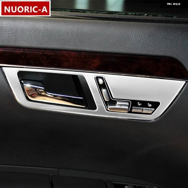 並行輸入品 内装ドアノブ フレーム トリム メルセデス ベンツ S クラス W221 2008-20...