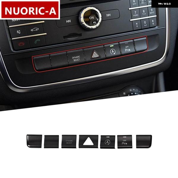 並行輸入品 車用 コンソール エアコン 機能 ボタン トリム ステッカー メルセデス ベンツ GLA...