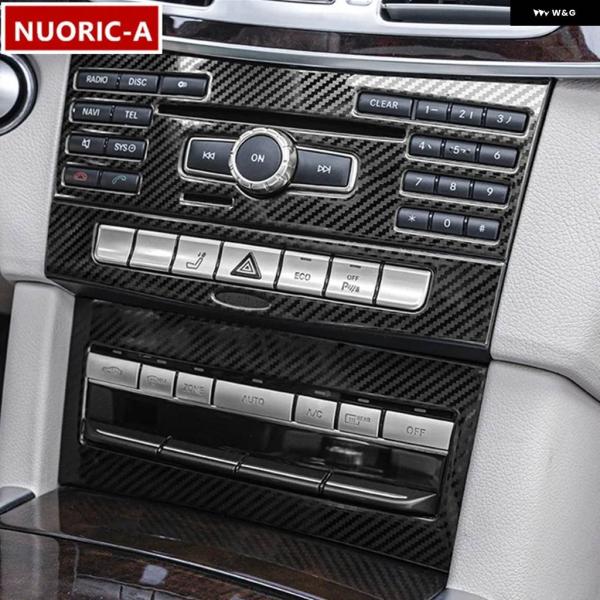 並行輸入品 ステンレス センター コンソール エアコン CD パネル 装飾 カバー トリム スタイリ...