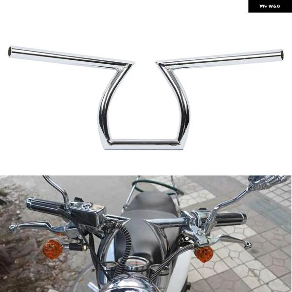 並行輸入品 オートバイ 1インチ Zバー ハンドルバー ホンダ レブル 250 シャドウエアロ 75...