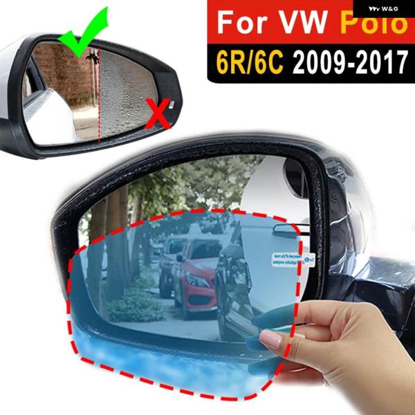 並行輸入品 車ミラー ウィンドウ クリアフィルム ステッカー フォルクスワーゲン VW ポロ 6R ...