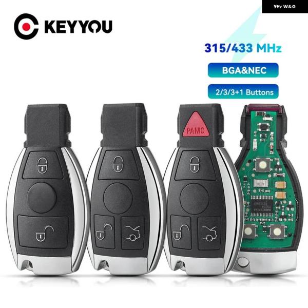 並行輸入品 2/3/4 ボタン スマート カー リモート キー 2000 - 2010 2000+ ...