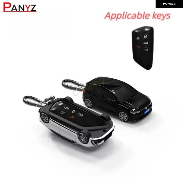 並行輸入品 カー スタイリング リモート スマート カー キーケース カバー ホルダー FOB キー...