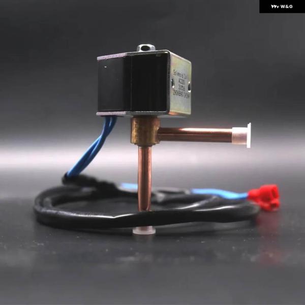 並行輸入品 常閉 ソレノイド バルブ 2ウェイ DC12V 24V 銅 バルブ 冷凍 空調 FDFシ...