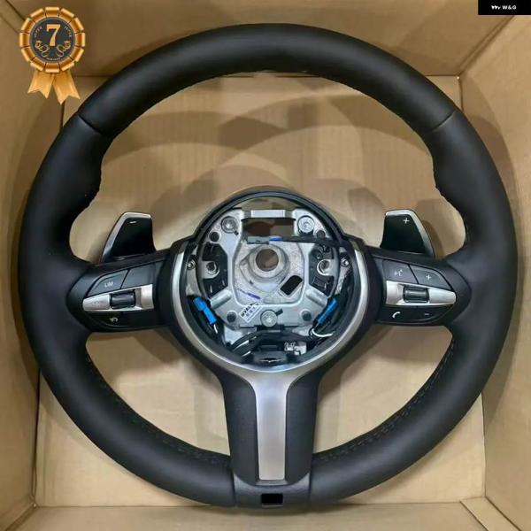 並行輸入品 ワイドパドル M スポーツ ステアリングホイール ヒーター付き/なし BMW F10 F...