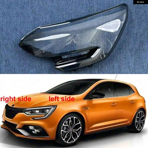 【並行輸入品】ルノー メガーヌ 2015-2023 ヘッドランプ ハウジング クリアマスクカバー ヘ...