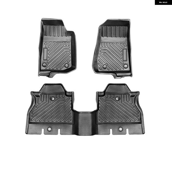 並行輸入品3D TPE LHD カーフロアマット ジープ ラングラー JK/JL 2007-2017...