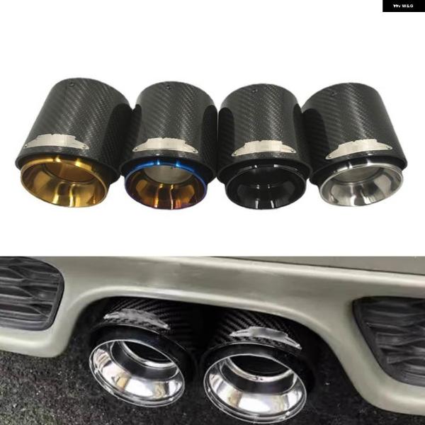 並行輸入品1枚分カーボンマフラーチップ エキゾーストチップ4色 BMW ミニクーパー S R55 R...