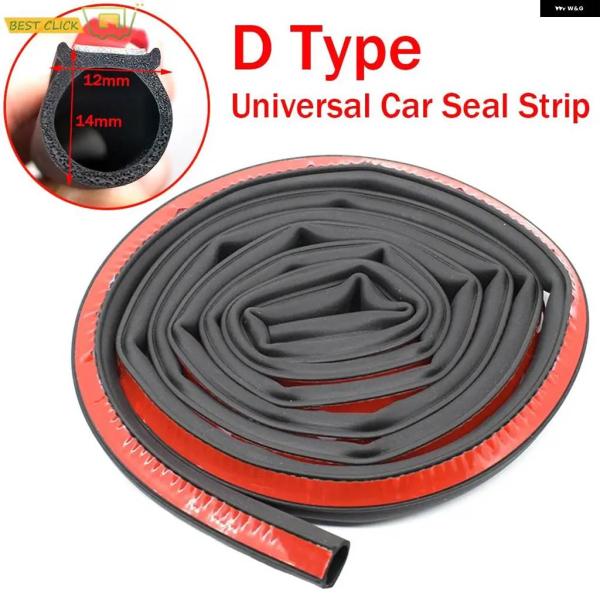 並行輸入品 4/6MラバードアシールストリップビッグD型車ドアシールストリップ 防音EPDMカーラバ...