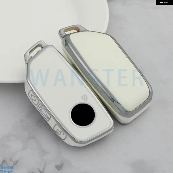 並行輸入品 シルバー キーケース カバー キーリング 2023 BMW I7 X7 G07 LCI ...