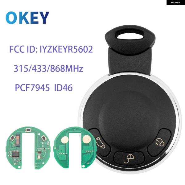 並行輸入品 OKEY リモートキー IYZKEYR5602 BMW MINI COOPER 315/...