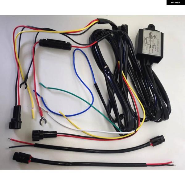 並行輸入品 DRL コントローラ ー カーLED デイタイム ランニングライト リレー ハーネス 調...