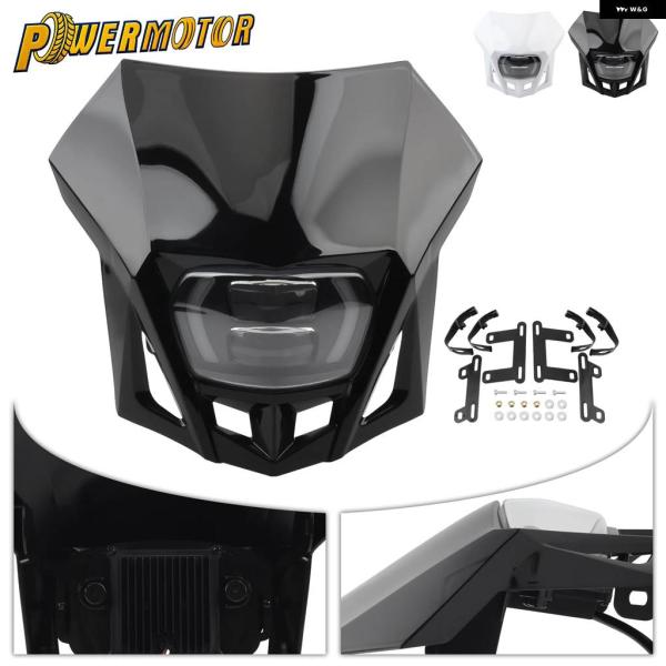 並行輸入品 オートバイ LED ヘッドライト ヤマハ カワサキ ホンダ KLX CRF WR YZ ...